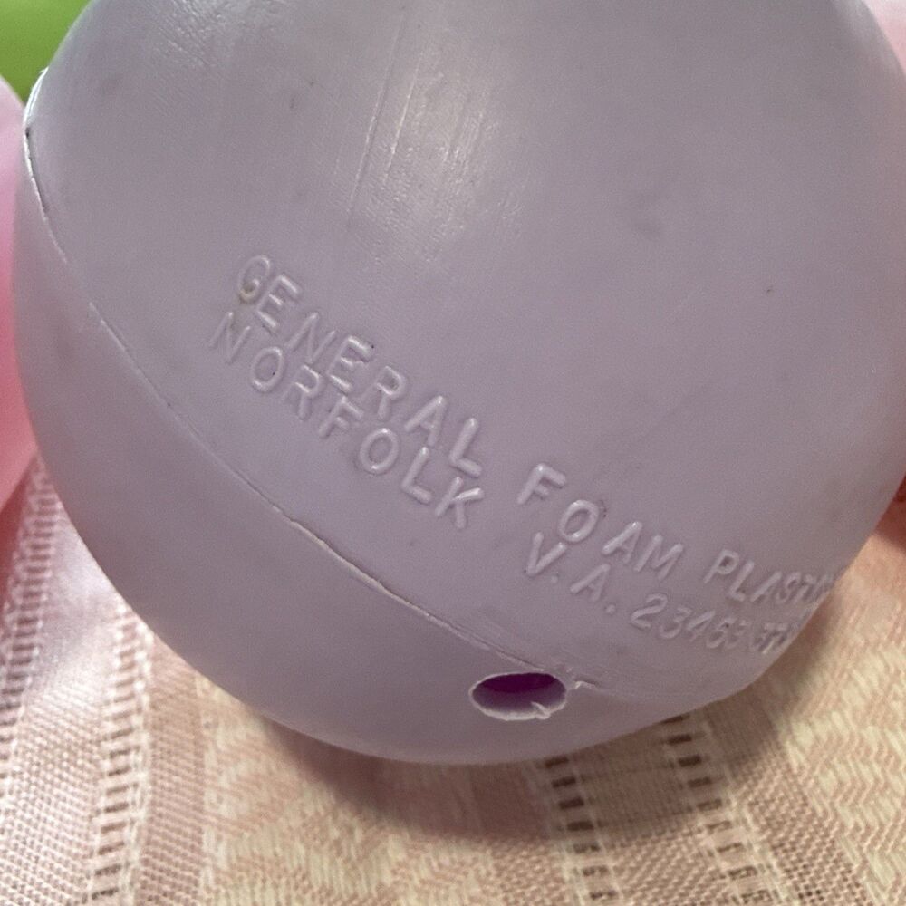 Easter Egg Blow Mold 8” Lot Of 10 Eggs Vintage General Foam Plastics & Unbranded - Picture 8 of 16